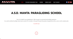 Desktop Screenshot of mantaonline.it